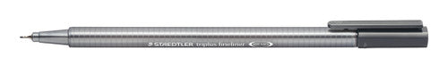 Staedtler Triplus Fineliner Grey Box of 10 334-8