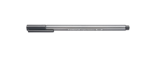 Staedtler Triplus Fineliner Grey Box of 10 334-8