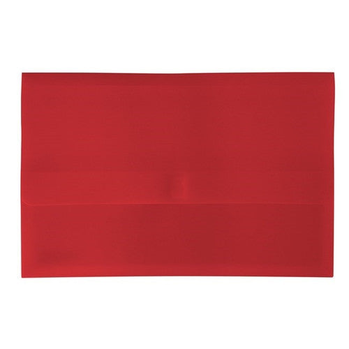 Bantex FC Hook & Loop Document Wallet PolyDoc Red Each