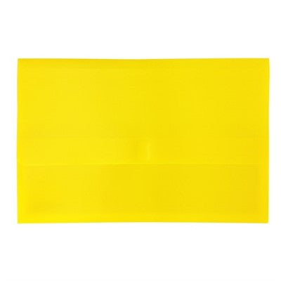 Bantex FC Hook & Loop Document Wallet PolyDoc Yellow Box of 24