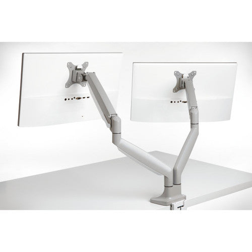 Kensington SmartFit One-Touch Height Adjustable Dual Monitor Arm Grey