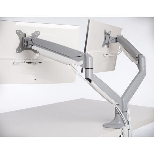 Kensington SmartFit One-Touch Height Adjustable Dual Monitor Arm Grey