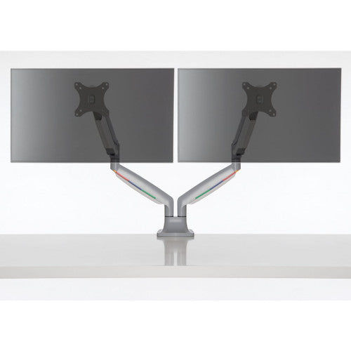 Kensington SmartFit One-Touch Height Adjustable Dual Monitor Arm Grey