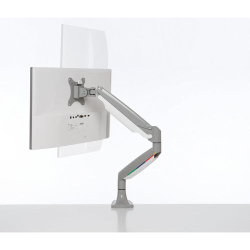 Kensington SmartFit One-Touch Height Adjustable Single Monitor Arm Grey