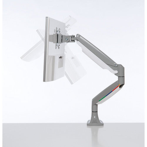 Kensington SmartFit One-Touch Height Adjustable Single Monitor Arm Grey