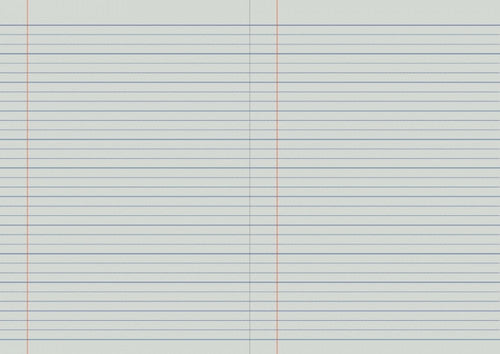 Writer Premium Exercise Book A4 64 Page 24mm Dotted Thirds Red Margin Pack 20 — open pages showing dotted thirds ruling