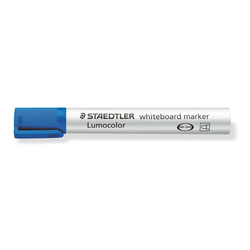 Staedtler 351-3 KP19 Lumocolor Whiteboard Marker Bullet Point Blue Cup of 19