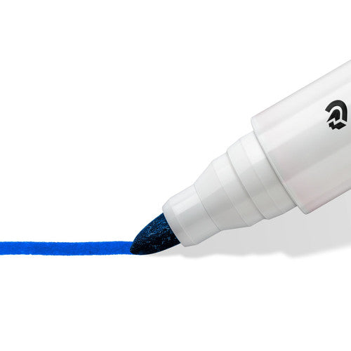 Staedtler 351-3 KP19 Lumocolor Whiteboard Marker Bullet Point Blue Cup of 19