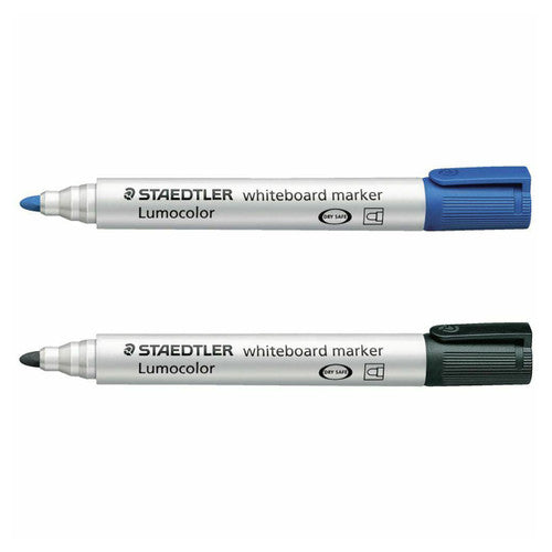 Staedtler 351-SBK2 Lumocolor Whiteboard Marker Bullet Point Assorted Card of 2 Carton of 10 Cards