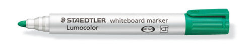 Staedtler Non-Permanent Green Bullet Tip Lumocolor Whiteboard Marker 351-5