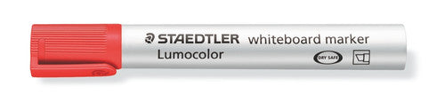 Staedtler Non-Permanent Red Chisel Tip Lumocolor Whiteboard Marker 351 B-2