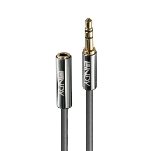Lindy 1m 3.5mm Audio Extension Cable Cromo Line