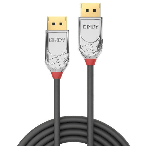 Lindy 0.5m DisplayPort 1.4 Cable Cromo Line