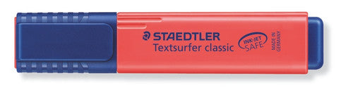 Staedtler Textsurfer Classic Highlighter Red Box of 10 364-2