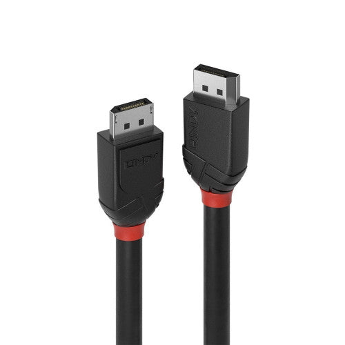 Lindy 0.5m DisplayPort 1.2 Cable Black Line