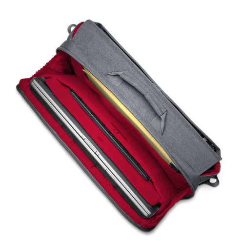 Kensington LM340 Laptop Messenger Bag 14.4 Inch Cool Grey