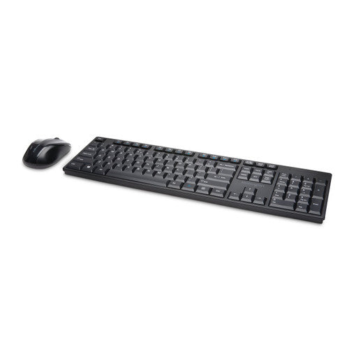 Kensington Pro Fit Low-Profile Wireless Keyboard and Mouse Black