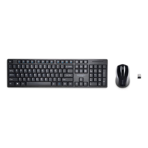 Kensington Pro Fit Low-Profile Wireless Keyboard and Mouse Black