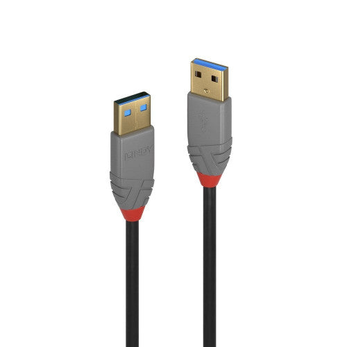 Lindy 5m USB 3.0 Type A to A Cable Anthra Line