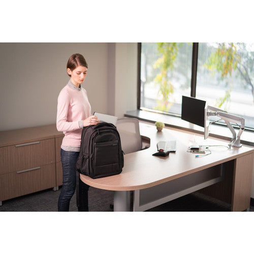 Kensington Contour 2.0 Business Laptop Backpack 15.6 Inch Black