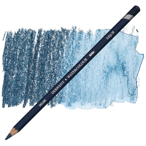 Derwent Watercolour Pencil Indigo Box of 6