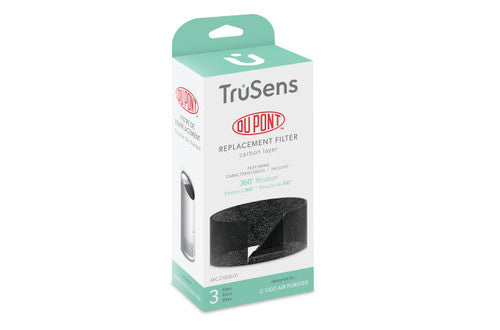Trusens Replacement Carbon Filter 3 Pack for Z1000