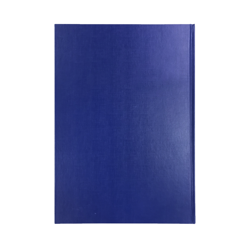 Collins Kingsgrove 2027 A5 week to view diary blue cover and spine detail