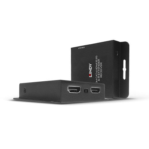 Lindy 70m Cat6 HDMI 10.2G and IR Extender with PoC and Loop Out