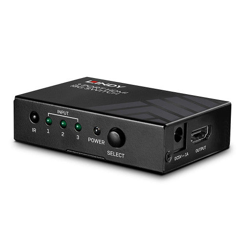 Lindy 3 Port HDMI 18G Switch