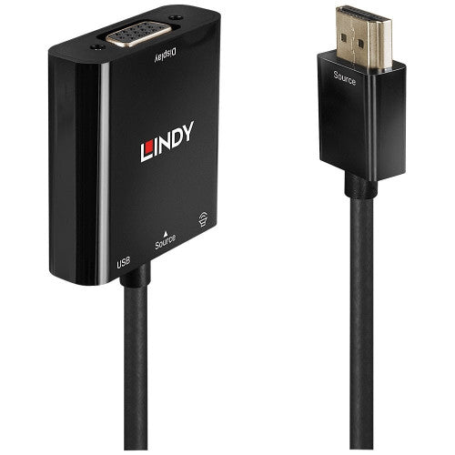 Lindy HDMI to VGA and Audio Converter HDMI In to VGA and Audio Out