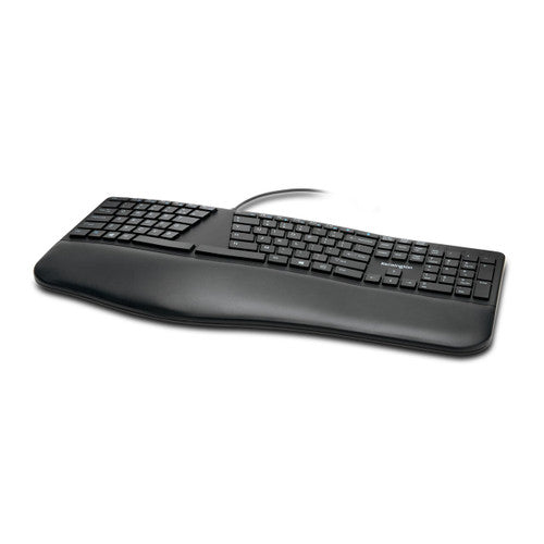 Kensington Pro Fit Ergo Wired Keyboard Black