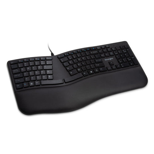Kensington Pro Fit Ergo Wired Keyboard Black