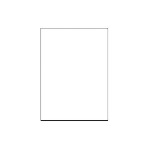 Unistat 38940 Lip Label Back Slit 297 x 210mm Pack 100
