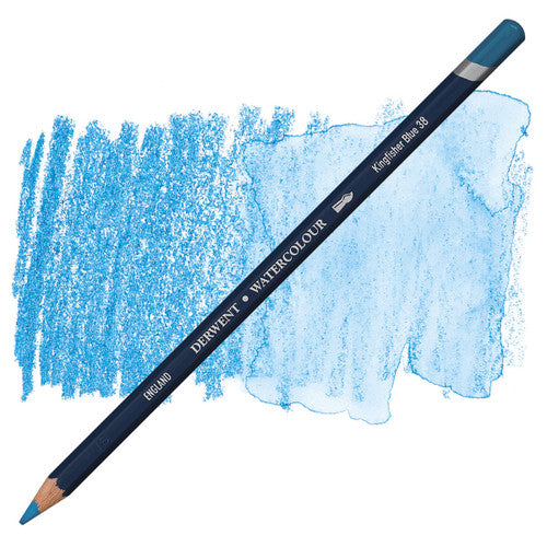 Derwent Watercolour Pencil Kingfisher Blue Box of 6