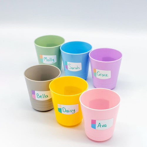 Avery White With Pastel Organisation Storage Labels Rectangular 44.4x25.4mm 5 Pack