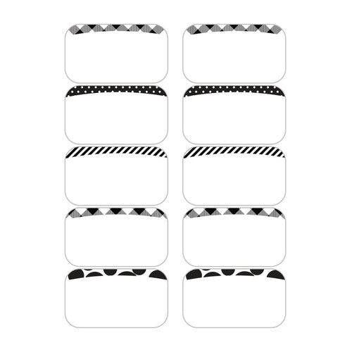 Avery White With Black Organisation Storage Labels Rectangular 44.4x25.4mm 5 Pack