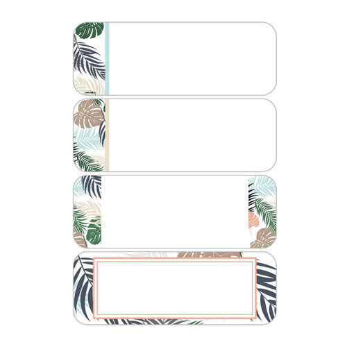 Avery White With Different Motifs Organisation Storage Labels Rectangular 88.9x31.7mm 4 Pack