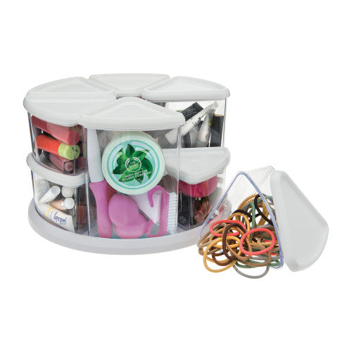 Deflecto Carousel Rotating Organiser 9 Bin