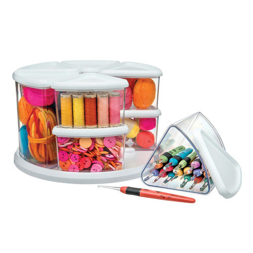 Deflecto Carousel Rotating Organiser 9 Bin