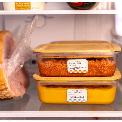 Avery White With Different Motifs Kitchen Pantry Labels Rectangular 44.4x31.7mm 5 Pack Design 2