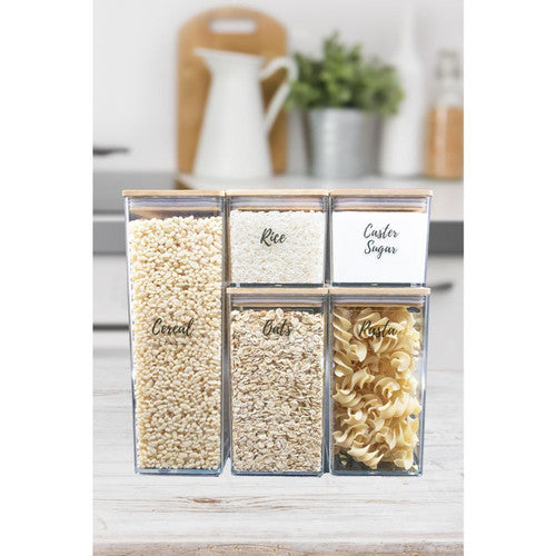 Avery Pantry Label Kit Rectangle 70x40mm Clear 8 Pack 4UP