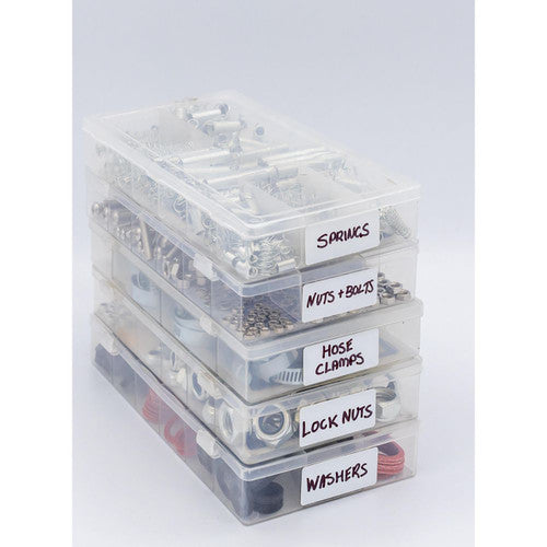 Avery Garage and Outdoor Labels Rectangle 19x44.5mm White 5 Pack 12UP