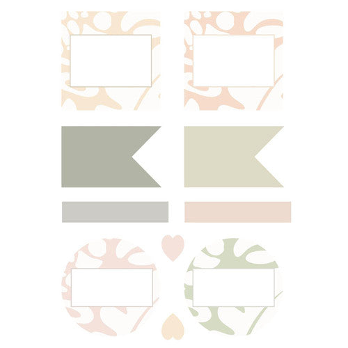 Avery Kitchen and Home Gift Labels Multi Shapes 105x148mm Assorted Colours 4 Pack 10UP Design 2