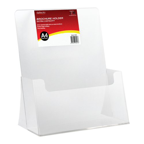 Deflecto Brochure Holder Extra Capacity A4