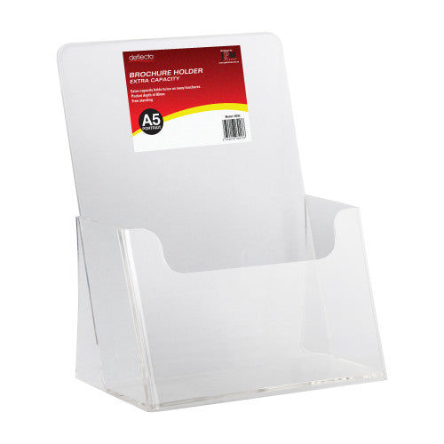 Deflecto Brochure Holder Extra Capacity A5