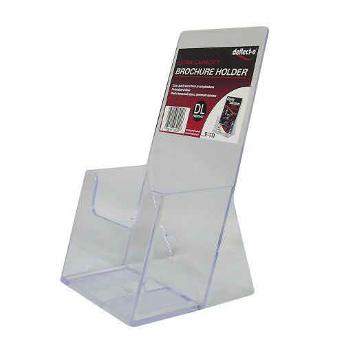 Deflecto Extra Capacity Brochure Holder DL