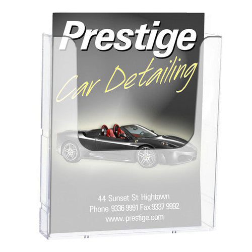 Deflecto Linking Wall Mount Brochure Holder A4