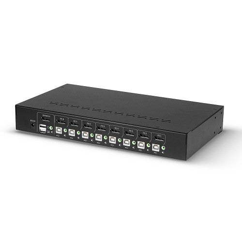 Lindy 8 Port DisplayPort 1.2 USB 2.0 and Audio KVM Switch