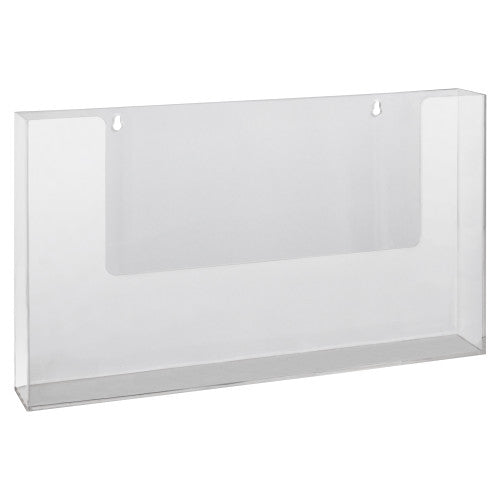 Deflecto Wall Mount Brochure Holder A3 Landscape