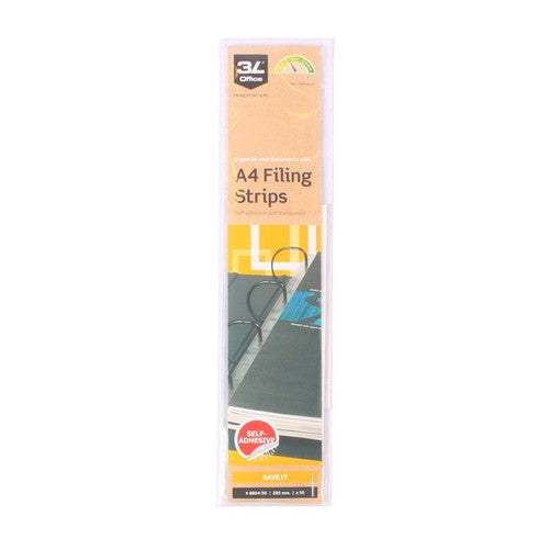 3L 100852406 FILING STRIPS 295MM PACK 50